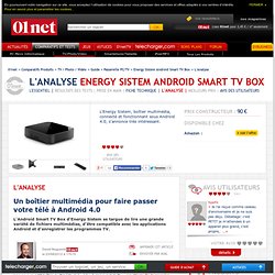 Energy Sistem Android Smart TV Box