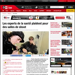 Les experts de la santé plaident pour des salles de shoot