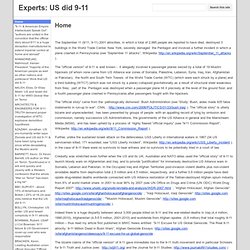 Experts: US did 9-11