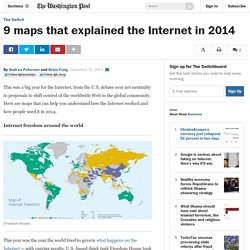 9 maps that explained the Internet in 2014