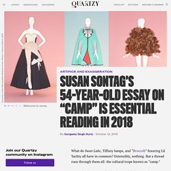 What is camp? The Met Gala theme, explained in words and pictures — Quartzy