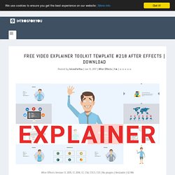 Free Video Explainer Toolkit Template #218 After Effects
