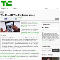 The Rise Of The Explainer Video