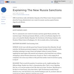 Explaining The New Russia Sanctions
