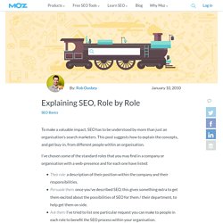 Explaining SEO, Role by Role