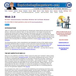 ExplainingComputers.com: Web 2.0