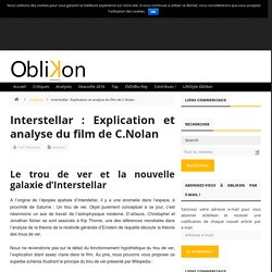 Analyse et explications de la fin d'Interstellar de Christopher Nolan