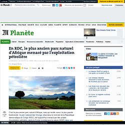 RDC/ Parc naturel vs Pétrole