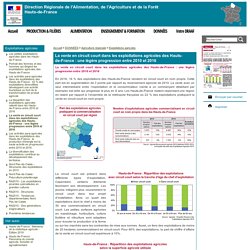 DRAAF HAUTS DE FRANCE 02/07/18 La vente en circuit court dans les exploitations agricoles des Hauts-de-France : une légère progression entre 2010 et 2016