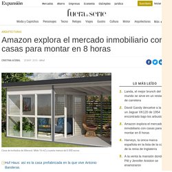 Amazon explora el mercado inmobiliario con casas para montar en 8 horas