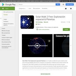 Solar Walk 2 Free: Exploración espacial & Planetas - Aplicaciones en Google Play