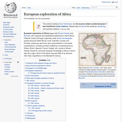 European exploration of Africa