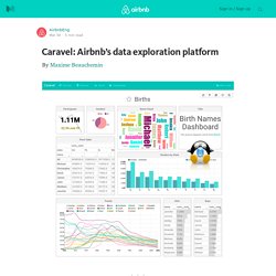 Caravel: Airbnb’s data exploration platform — Airbnb Engineering & Data Science