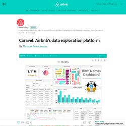 Caravel: Airbnb’s data exploration platform — Airbnb Engineering & Data Science