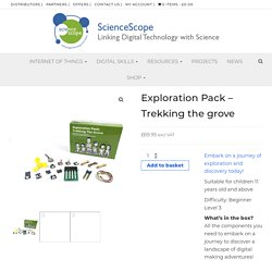 Exploration Pack – Trekking the grove – ScienceScope
