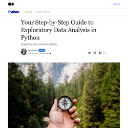 Your Step-by-Step Guide to Exploratory Data Analysis in Python