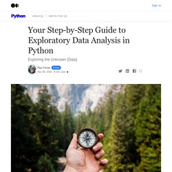 Your Step-by-Step Guide to Exploratory Data Analysis in Python