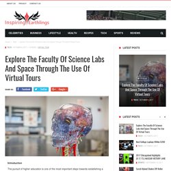 Explore The Faculty Of Science Labs And Space Through The Use Of Virtual Tours