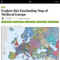 Explore this Fascinating Map of Medieval Europe in 1444
