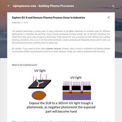 Explore SU-8 and Descum Plasma Process Occur in Industries