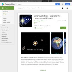 Solar Walk Free - Planètes