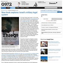 New book explores Israel’s military legal system