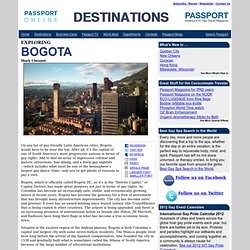 Exploring Gay Bogota Colombia - Gay and Lesbian Travel