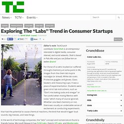 Exploring The “Labs” Trend in Consumer Startups