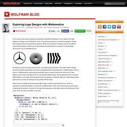 Blog : Exploring Logo Designs with Mathematica