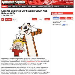 Let’s Go Exploring Our Favorite Calvin And Hobbes GIFs
