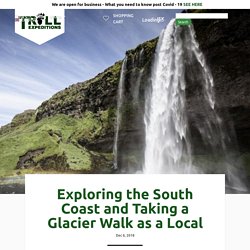 Exploring the South Coast and Taking a Glacier Walk as a Local