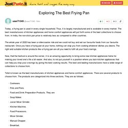 Exploring The Best Frying Pan
