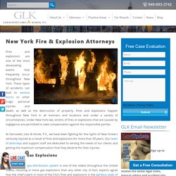 New York Fire and Explosion Attorneys - GLK Lawyers