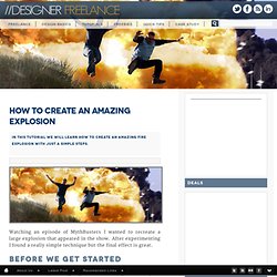 How to create an amazing explosion photoshop tutorial