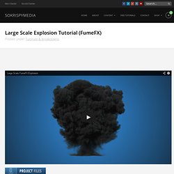 (max) (tut) Large Scale Explosion Tutorial (FumeFX) @SOKRISPYMEDIA #scenefile
