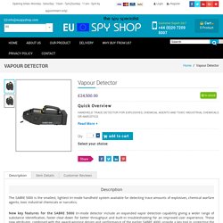 Explosive Vapour Detector UK - Euspyshop.com