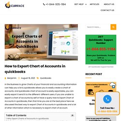 How to Export Chart of Accounts in QuickBooks