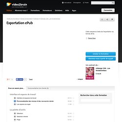 Exportation ePub