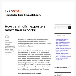 How can Indian exporters boost their exports?