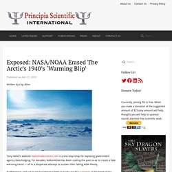 Exposed: NASA/NOAA Erased The Arctic's 1940's 'Warming Blip'