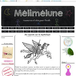 Les exposés sur la mythologie - Mélimélune
