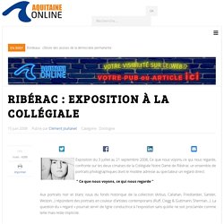 Ribérac : Exposition à la Collégiale