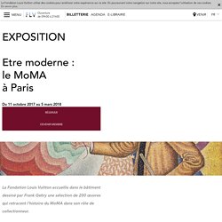 Exposition Etre moderne : Le MoMA à Paris