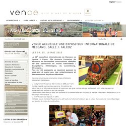 Exposition internationale de Meccano Vence