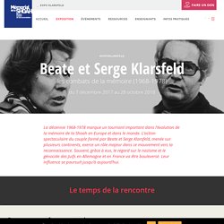 Exposition "Beate et Serge Klarsfeld, ou les combats de la mémoire" Expo Klarsfeld