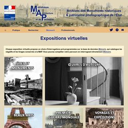 Expositions virtuelles - Médiathèque de l'architecture et du patrimoine