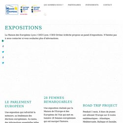 Expositions – Maison des Européens Lyon