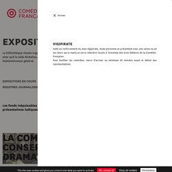 Expositions virtuelles de La Comédie française