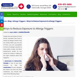 Ways to Reduce Exposure to Allergy Triggers