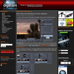 New Exposure Blending Tool for digiKam